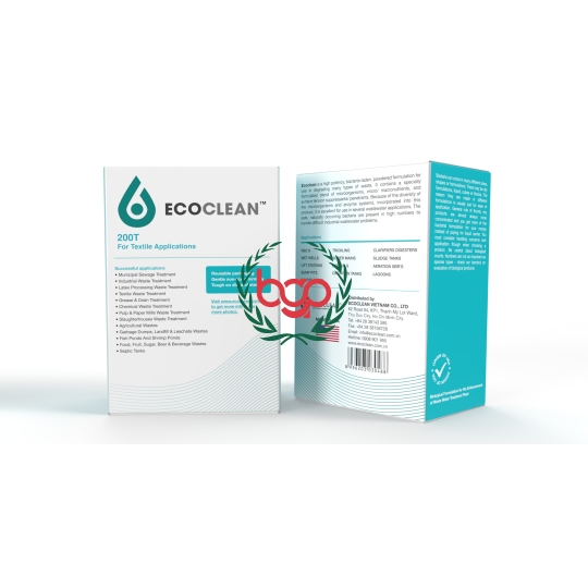VI SINH XỬ LÝ NƯỚC THẢI DỆT NHUỘM ECOCLEAN 200T