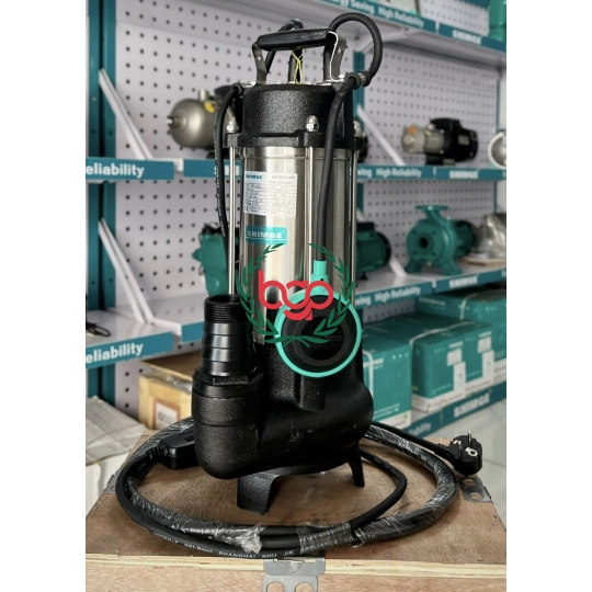 BƠM CHÌM NƯỚC THẢI INOX SHIMGE WVS 110